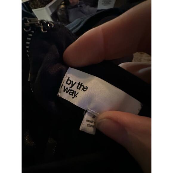 By The Way Black Sleeveless Midi Dress Size Small - Picture 7 of 10